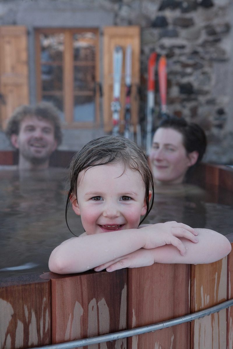 Le bain nordique. Photo ©Pierre Soissons Le bain nordique. Photo ©Pierre Soissons