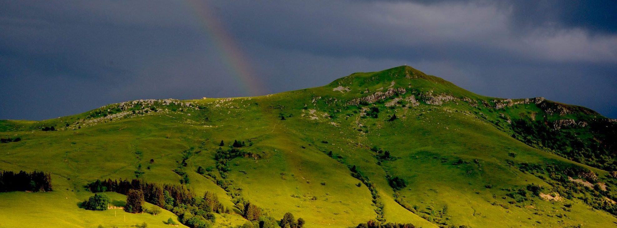 Puy de Seycheuse après l'orage. Photo ©Alta Terra