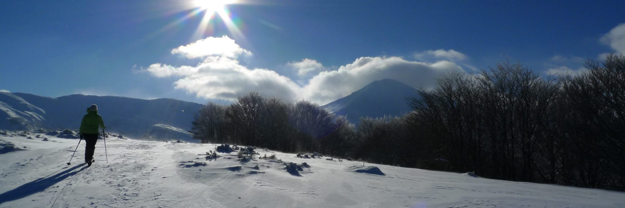 Randonnée nordique au Col de Serre. Photo ©Alta Terra