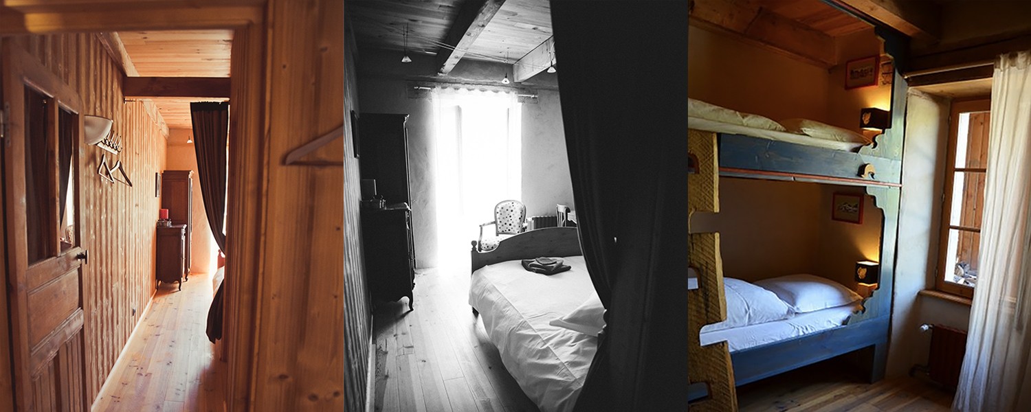 Nos chambres d'hôtes : voici la "chambre 1". Photos ©Eve Hilaire et ©Alta Terra